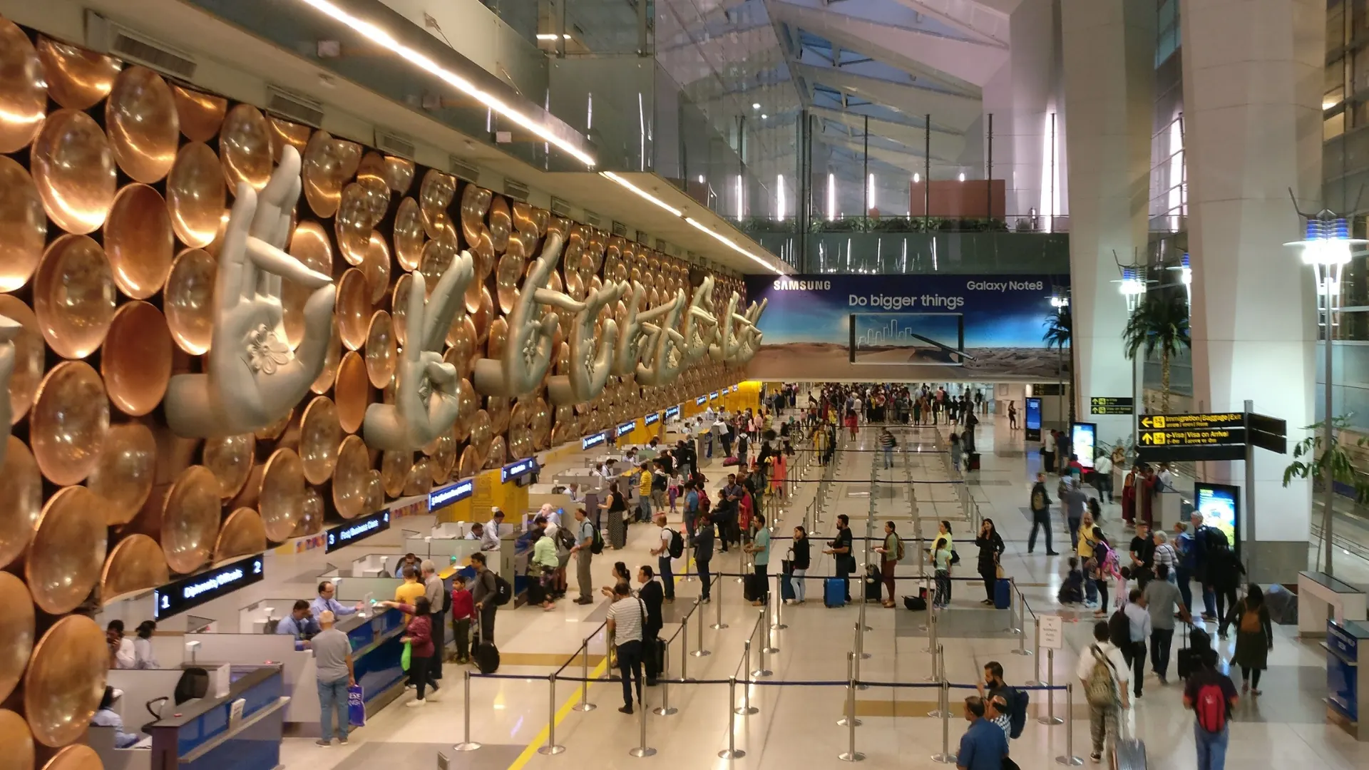 New Delhi airport